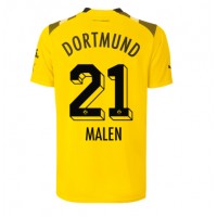 Borussia Dortmund Donyell Malen #21 Fotballklær Tredjedrakt 2022-23 Kortermet